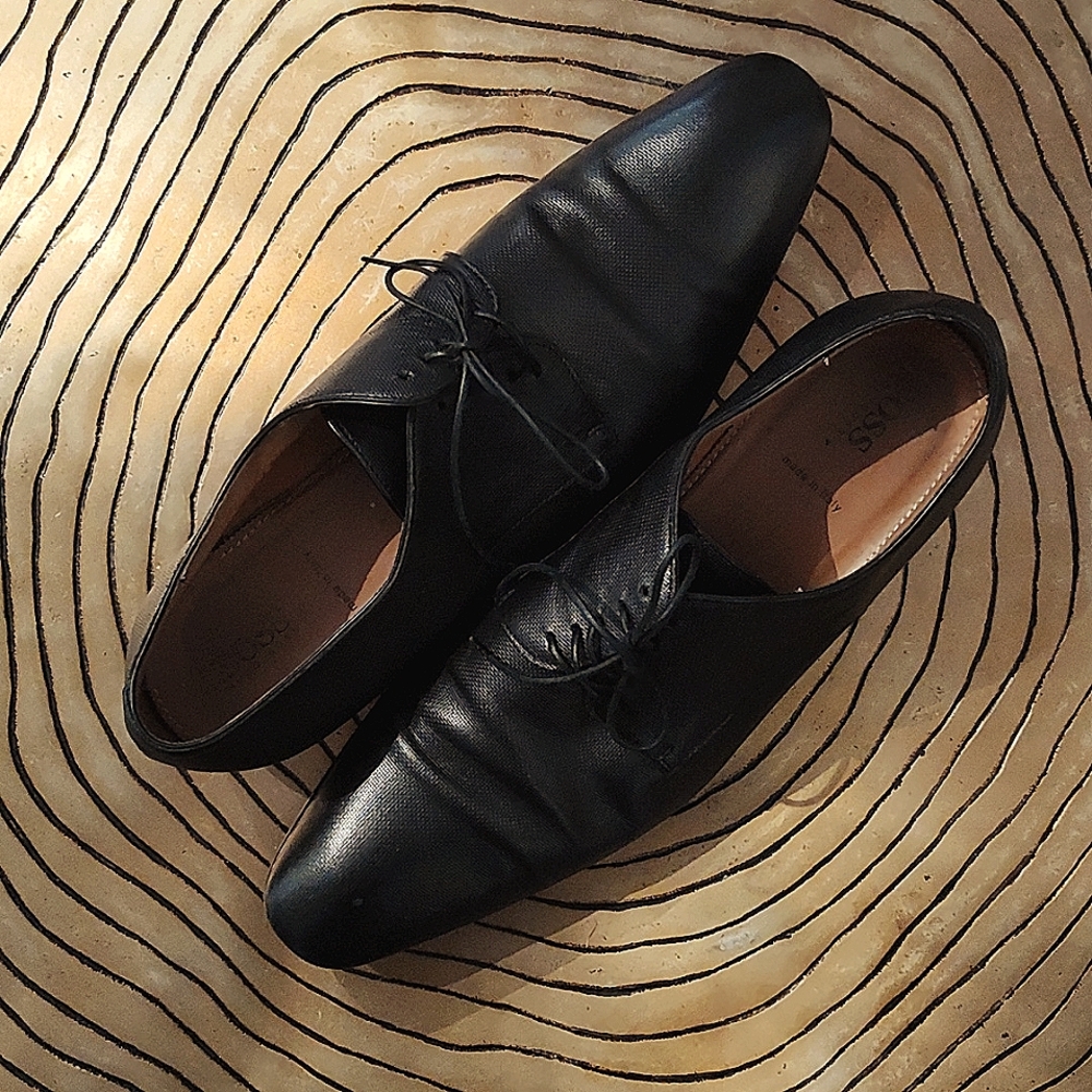 BOSS Italian-Made Derby Shoes
